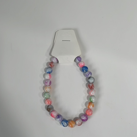 Hannah's Handcrafted Goods Jewelry - Handmade marble beaded anklet